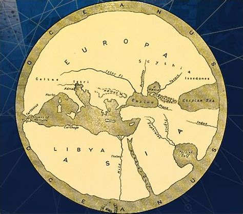 Anaximander Map Of The World - United States Map