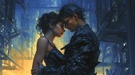 ArtStation - cyberpunk romance