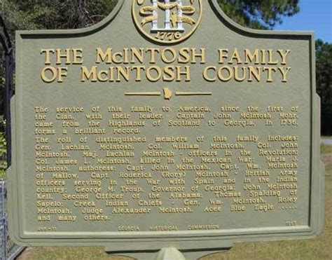 The McIntosh Family Of McIntosh County - Georgia Historical Society