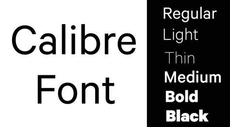 Calibre Font Free Download | Dafont Online