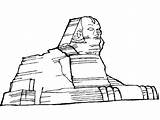 Sphinx Printable Coloring Page  Free Pages For Kids sketch template