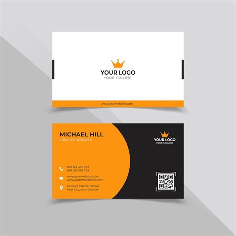 Premium Vector | Creative Business Card Design Template