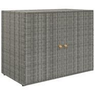 Lofka Outdoor Storage Cabinet Garden Shed w/ Asphalt Roof, Gray ...