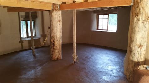 Spiritwood Natural Building: earthen floors