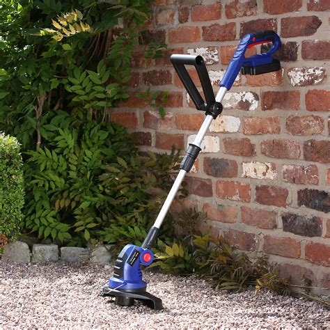 Qualtex 24v Cordless Garden Grass Trimmer Telescopic Lawn Edge Cutter GDN111 5057726981996 | eBay