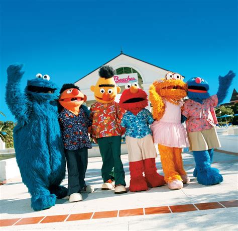 Sesame Street Characters | Caribbean beach resort, Family friendly resorts, Sesame street