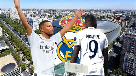 Arriving at Real Madrid, Mbappe received the legendary shirt number ...