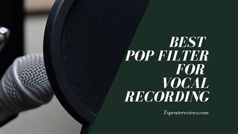 Choosing The Best Pop Filters for Vocal Recordings | Top Rate Reviews