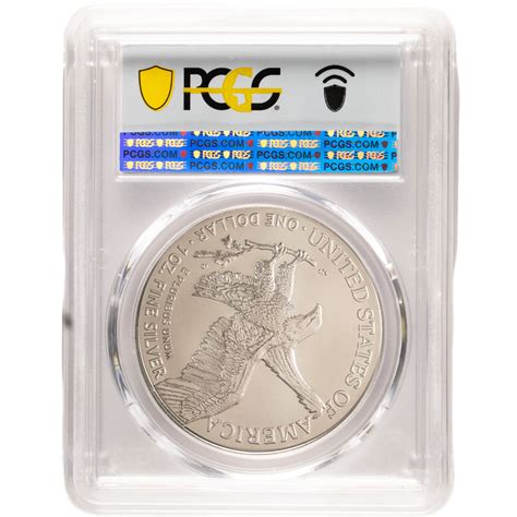 2023 1 oz Silver American Eagle Coins PCGS MS70 FDOI - Silver.com™