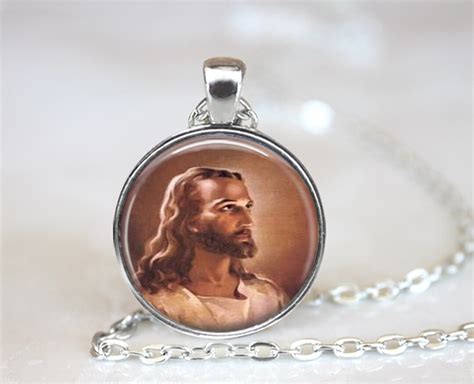 Jesus Pendant, Jesus Necklace, Jesus Jewelry, Jesus Charm, Jesus Key ...