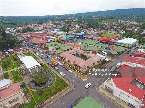 Partial View Of Town Of Naranjo Costa Rica High-Res Stock Photo - Getty ...