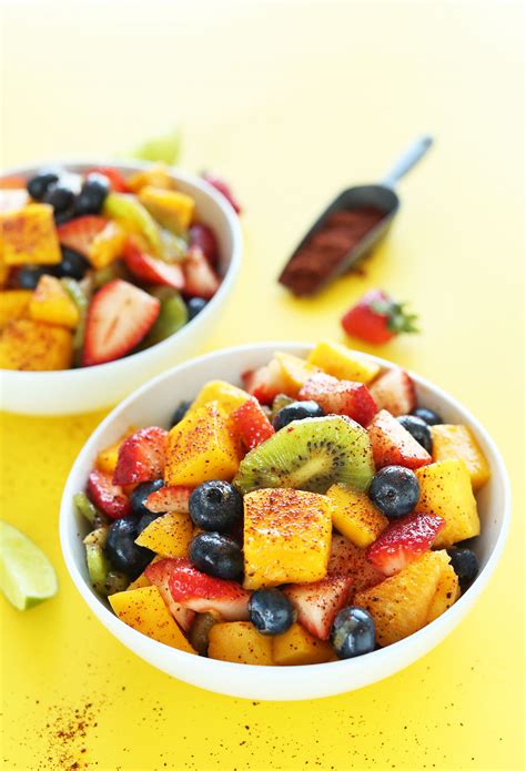 mexican fruit salad with chili powder