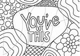 Youve Got This Coloring Page Digital Download  Etsy sketch template
