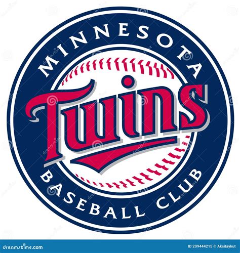 Minnesota Twins Sports Logo Editorial Image - Illustration of ...