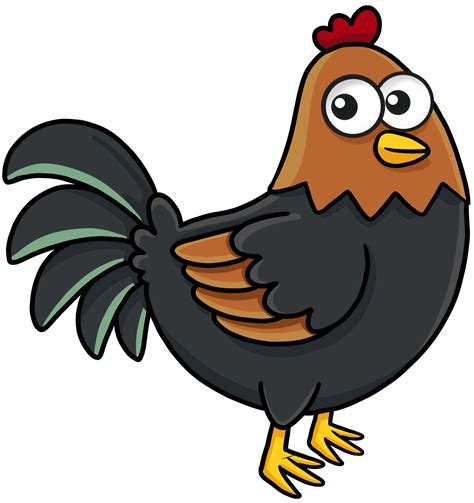 dessin animé mignon volaille ailes animal coq 10264387 PNG