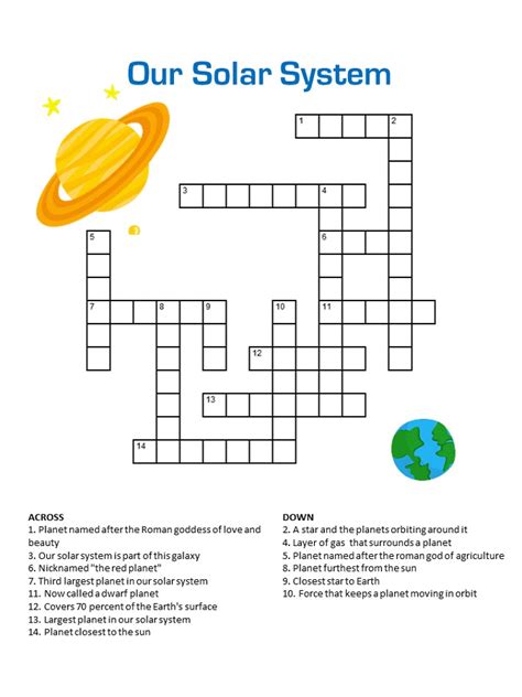 Easy Kids Crossword Puzzles Printable | Activity Shelter