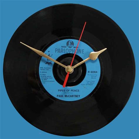 Paul McCartney - Pipes Of Peace - Vinyl Clocks