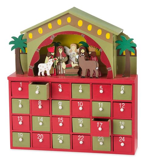 Nativity Advent Drawer | Advent Calendars | Christmas advent calendar, Wooden advent calendar ...