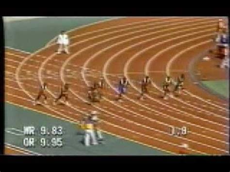 Ben Johnson, 100m Final, CBC Feed, 1988 Seoul, Korea | Johnson, Olympic games, 1988 olympics