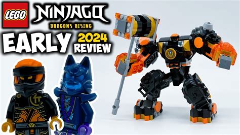 Cole's Elemental Earth Mech EARLY 2024 Review! | LEGO Ninjago Dragons | Brick Finds & Flips