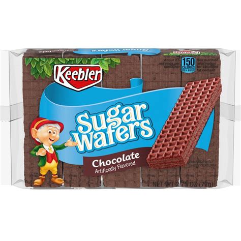 Keebler Chocolate Sugar Wafers Cookies-Candy Funhouse