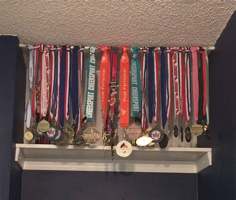 Cheer Medals Display | Medal display, Decor, Room decor