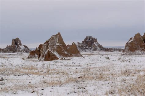 Badlands National Park Winter Stock Photos, Pictures & Royalty-Free ...