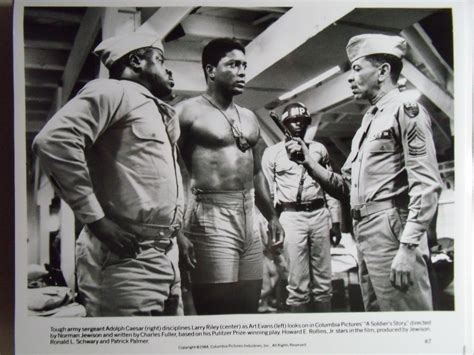 A Soldier's Story 1984 photo 8x10 Art Evans Larry Riley Adolf Caesar 7