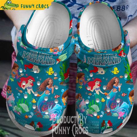 The Little Mermaid Cartoon Crocs - Discover Comfort And Style Clog ...