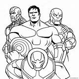 Avengers Infinity War Coloring Page 27724 21907 sketch template