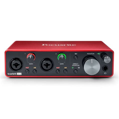 FOCUSRITE SCARLETT 2i2 3RD GEN USB AUDIO INTERFACE | SEAMUSICIAN