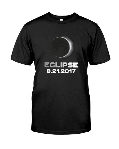 TOTAL SOLAR ECLIPSE 2017 T-SHIRT | Eclipse t shirt, T shirt, Classic t ...