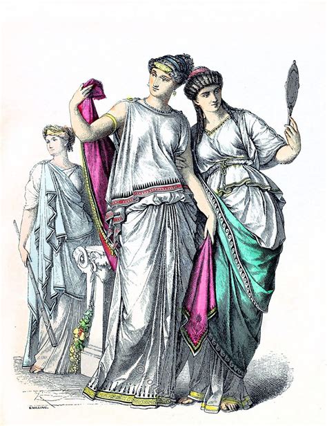 The Ancient Greek fashion history. Clothing in Ancient Greece ...