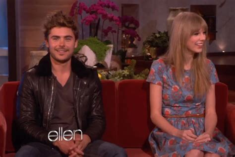 Taylor Swift + Zac Efron Dish on Dating Rumors During ‘Ellen’ Appearance