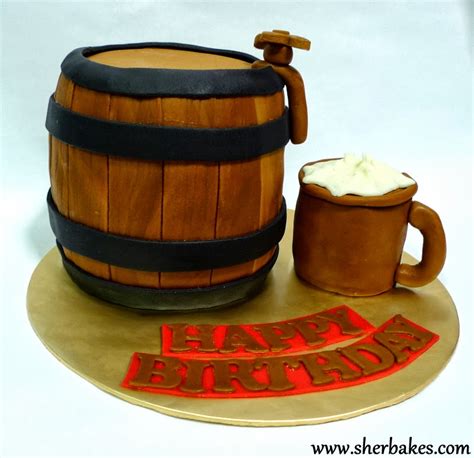 Beer Barrel Cake - Sherbakes