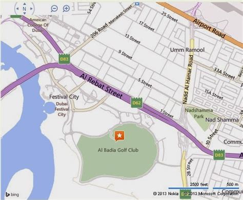 UAE Dubai Metro City Streets Hotels Airport Travel Map Info: Detail Al ...