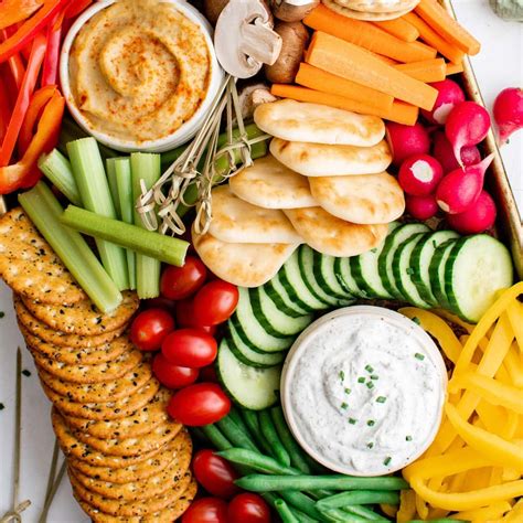 How to Make a Veggie Tray | Easy Crudite Platter