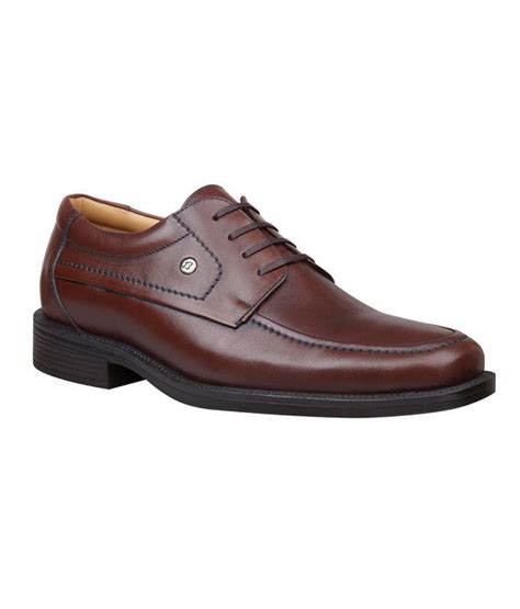 Bata Ambassador Elegant Brown Formal Shoes Price in India- Buy Bata Ambassador Elegant Brown ...