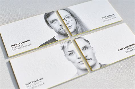 Stunning Business Card with Portrait – Elegante Press | Cool business cards, Stunning business ...