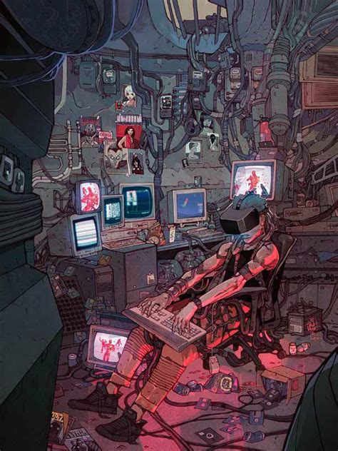 35+ Cool Cyberpunk Character Concept Art, Inspiration & Design