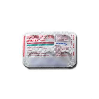 Buy Sparta 200 mg Tablet (6 Tab) Online at Best price in India ...