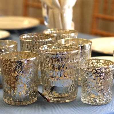 All Events: Event, Party and Wedding Rentals - Ohio: Mercury Glass Votive Holders