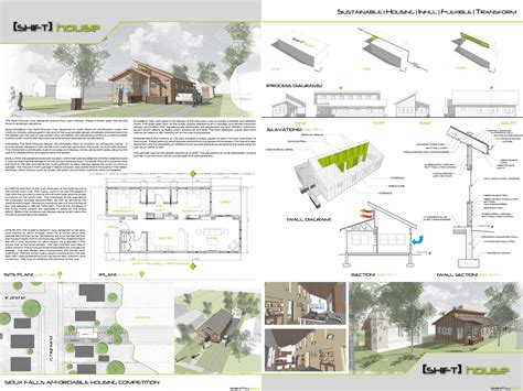 13 Architecture Design Presentation Images - Architecture Presentation Board Layout, Elevations ...