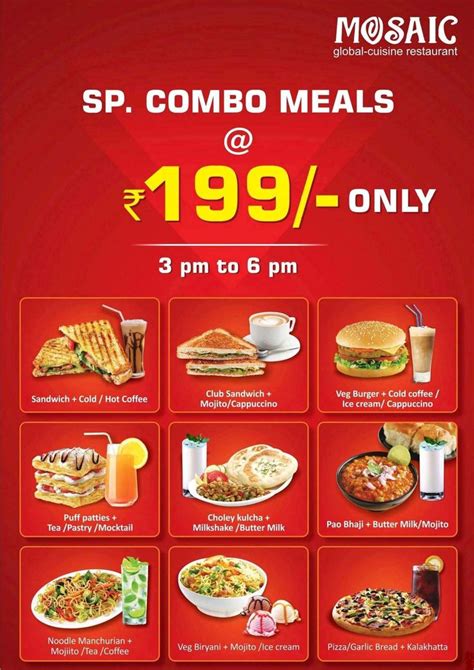 Get the best Combo Meal Offer just at Rs.199/- Only | Global cuisine, Food, Restaurant recipes