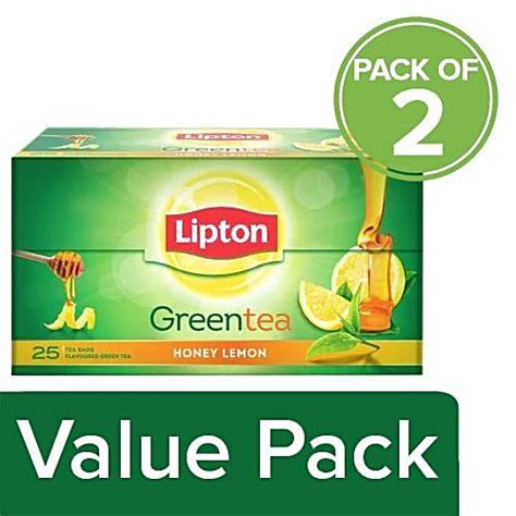 Buy Lipton Green Tea - Honey Lemon Online at Best Price of Rs 292.6 - bigbasket