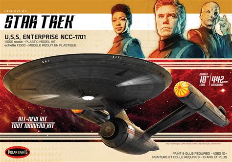 Review: Polar Lights ‘Star Trek: Discovery’ USS Enterprise Model ...