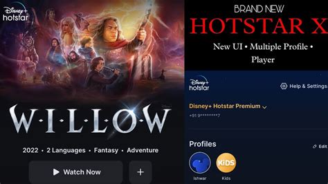 Multiple Profiles On Disney+Hotstar 🔥🔥: New Hotstar UI | Hotstar X ...