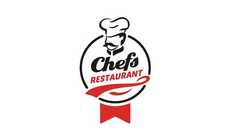 Premium Vector | Chef / restaurant logo design