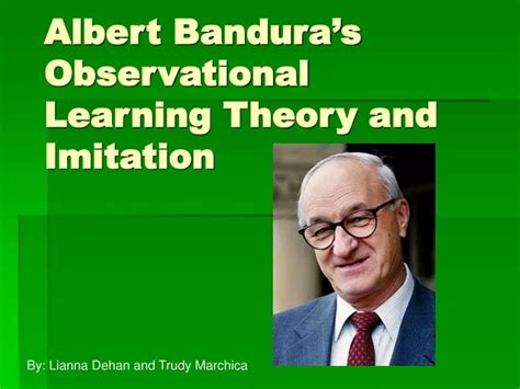 PPT - Albert Bandura’s Observational Learning Theory and Imitation PowerPoint Presentation - ID ...