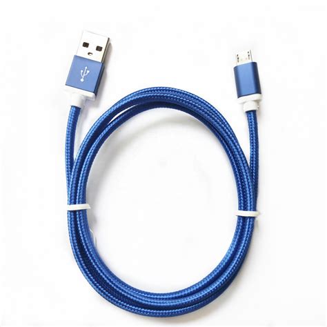 China Portable USB to Micro Charging Cable with Nylon Braided - China ...